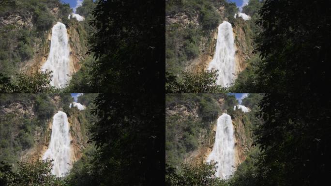 恰帕斯州的埃尔奇弗隆瀑布