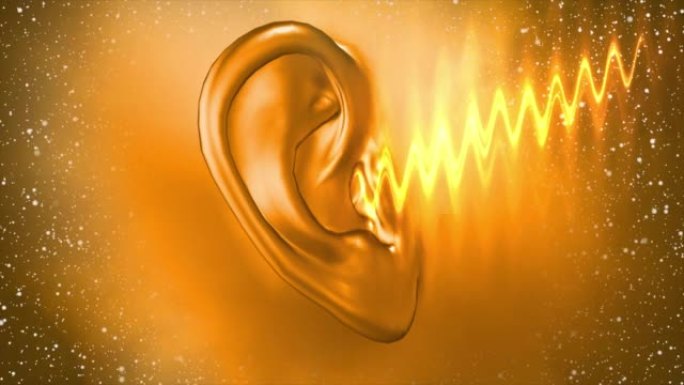 激活听力灵敏度并吸收能量波
