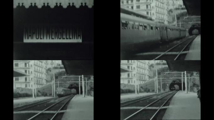 意大利1958，那不勒斯火车站