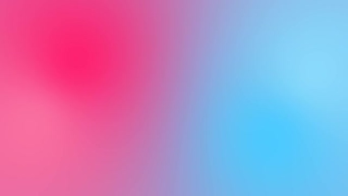 天秤座蓝色morpho和peevish红色渐变运动背景循环。移动彩色模糊动画。柔和的色彩过渡。唤起积