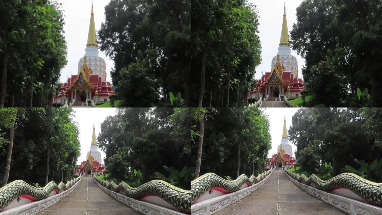 水鼠Upatham。泰国攀牙峰 (Wat Bangriang)。