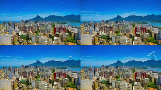 巴西里约热内卢美丽的海边城市
