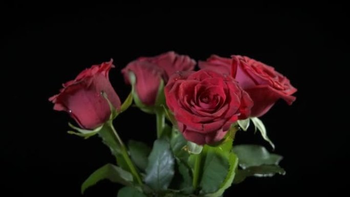 有花瓶花的浪漫一天。