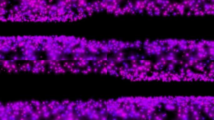 闪耀光粒子动画运动图形