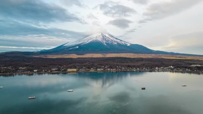 山中湖和富士山的超流天线