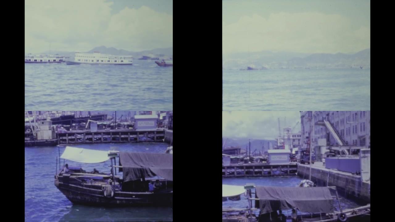 日本1969，东京港口景观