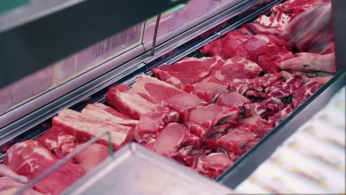 鲜肉柜台
