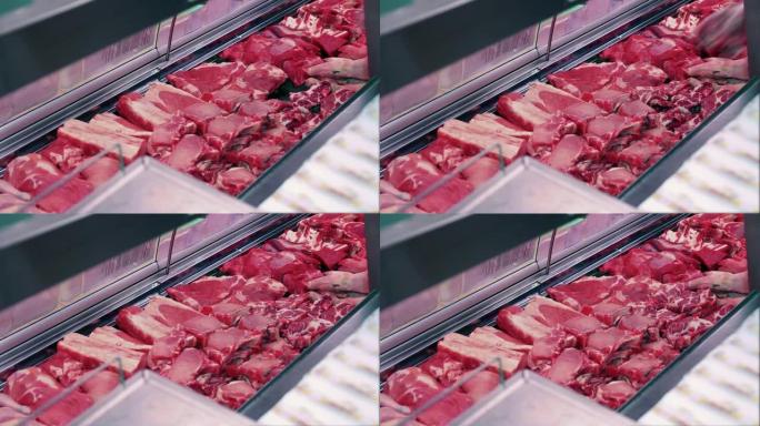 鲜肉柜台