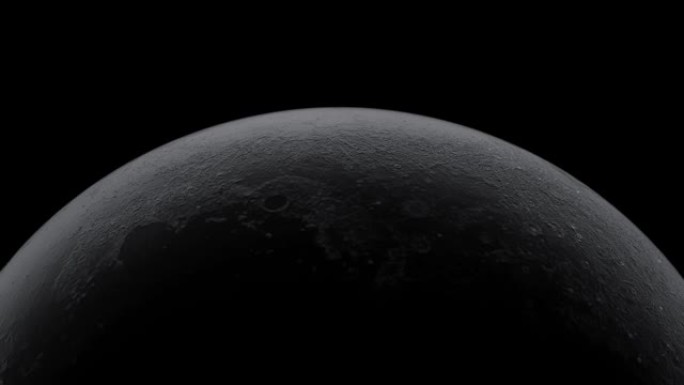 电影般的观察月相的演变。月光的过渡。高质量的月球表面科学背景。地球的一颗天然卫星。