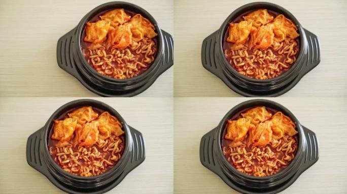 韩国饺子方便面-韩国美食风格
