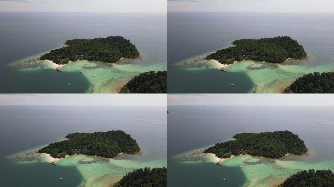 马来西亚亚庇沙巴州著名的三岛