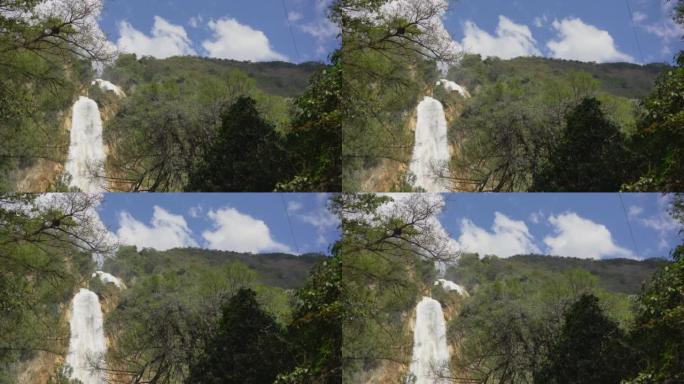 恰帕斯州的埃尔奇弗隆瀑布