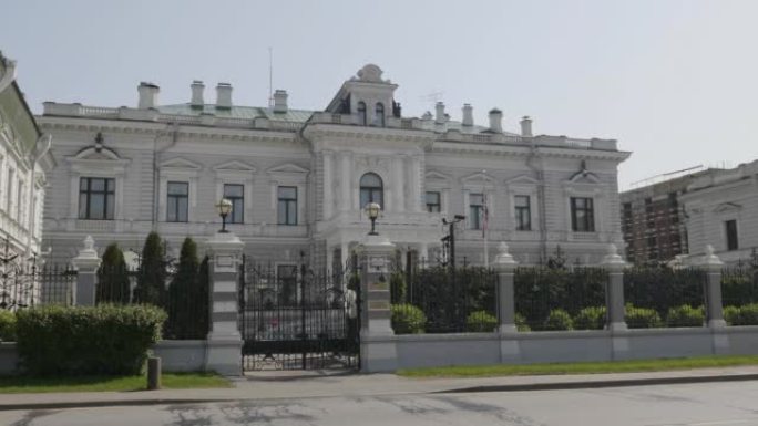 6月14日，英国驻莫斯科大使馆位于俄罗斯莫斯科。