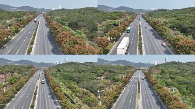 航拍公路4K