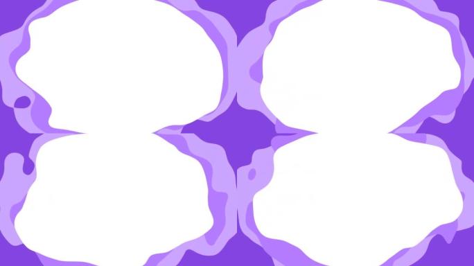 紫色抽象形状液体背景