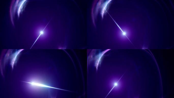 太空星云中的旋转脉冲星发出高能伽马射线爆发