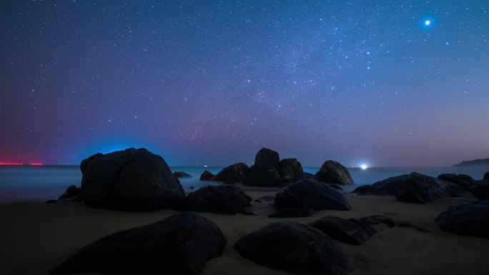 海岛星空蓝眼泪