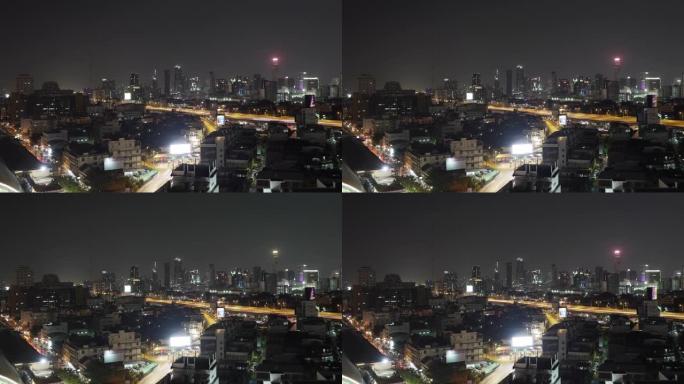城市中的时间流逝。