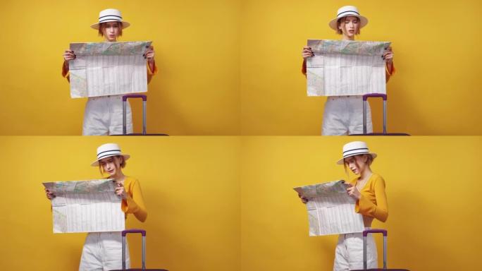 新国家失去的妇女旅程目的地