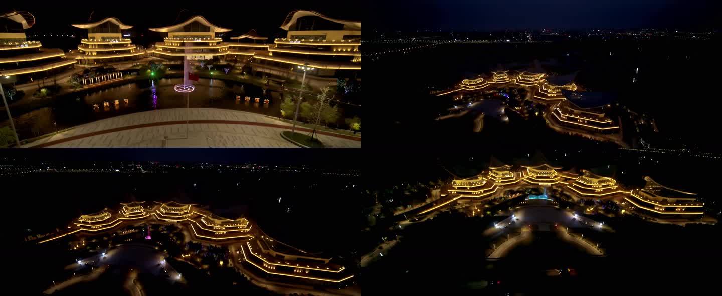 昌南文化中心夜景