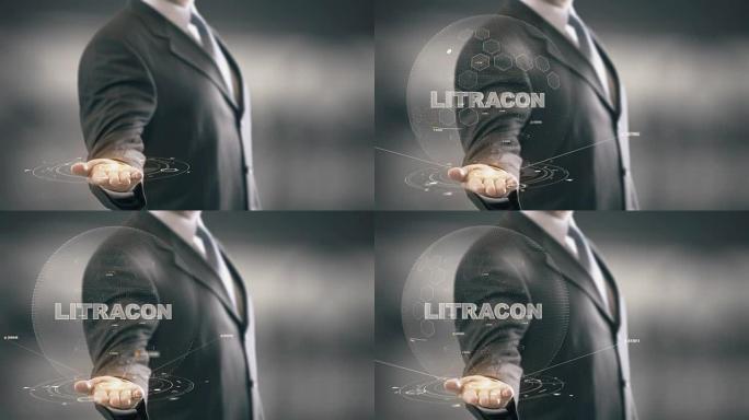 具有全息图商人概念的LiTraCon