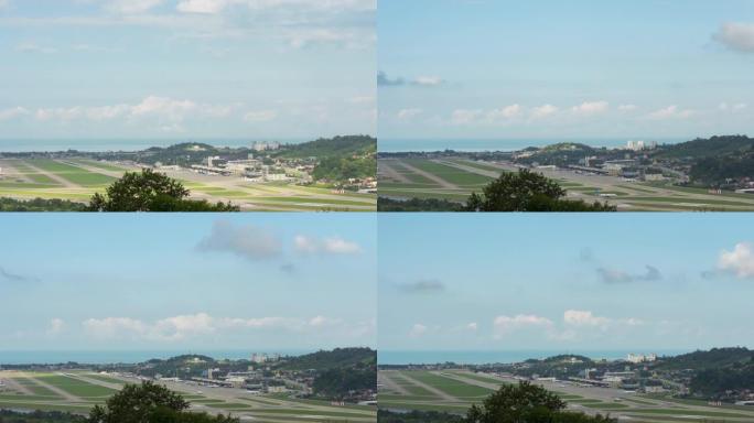机场、机场的镜头