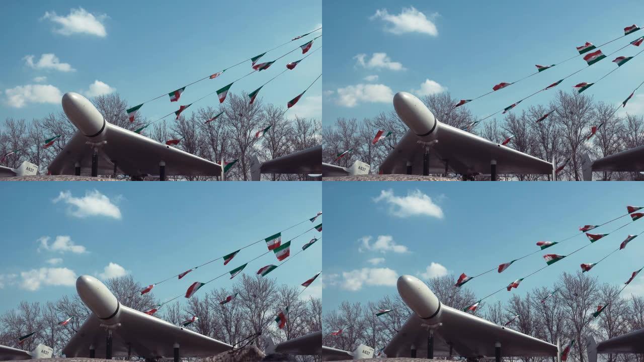 伊朗军用无人机公开展示