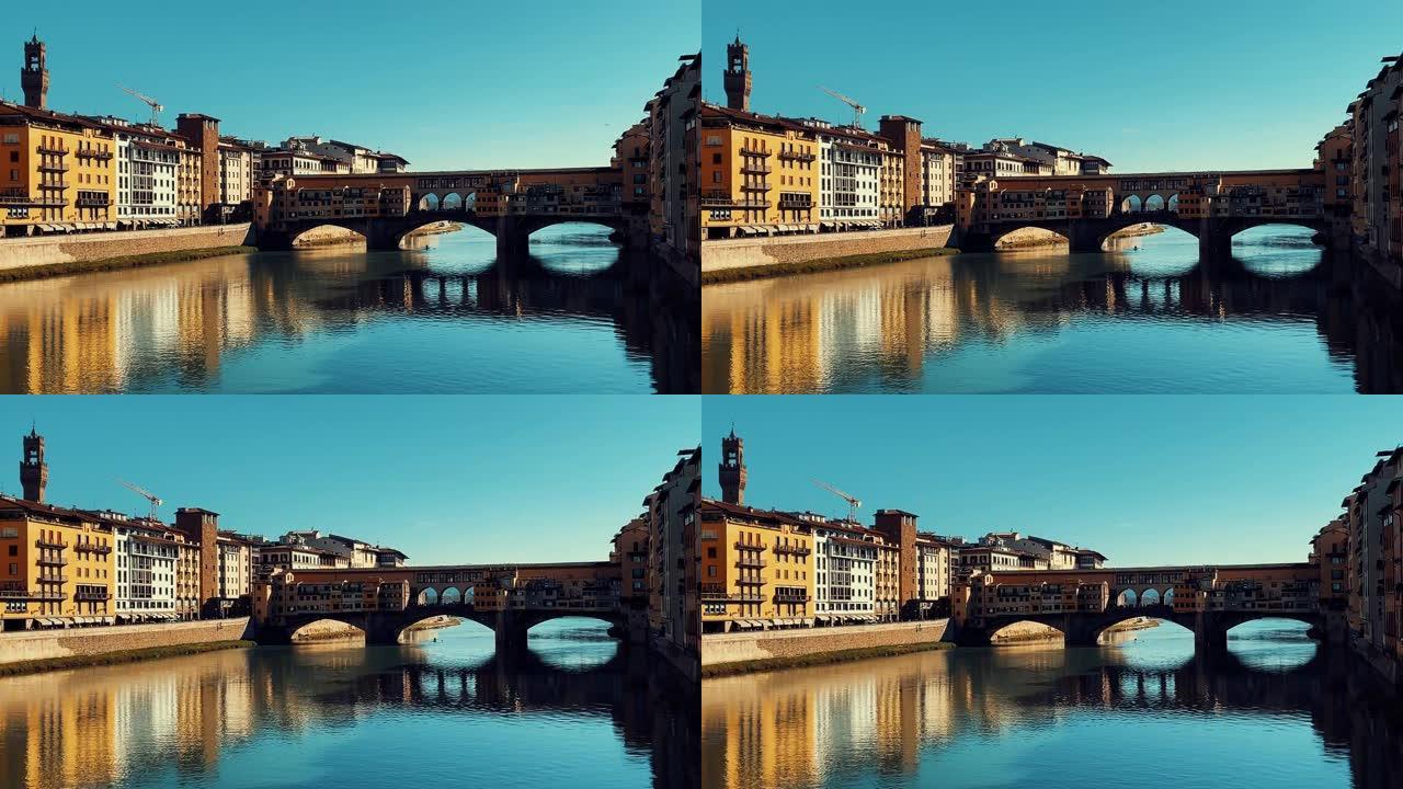意大利佛罗伦萨的阿诺河。