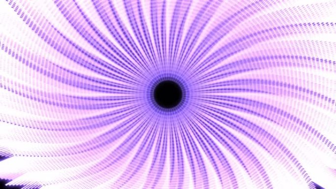 几何花摆动运动图形紫色白色VJ循环动画背景