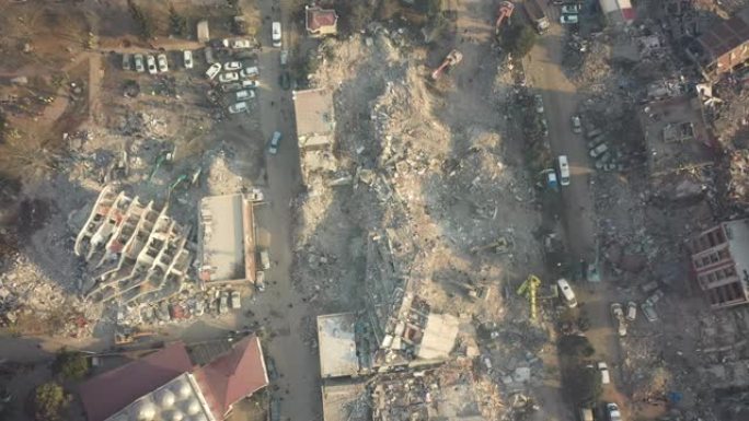 土耳其Kahramanmaras市地震碎片