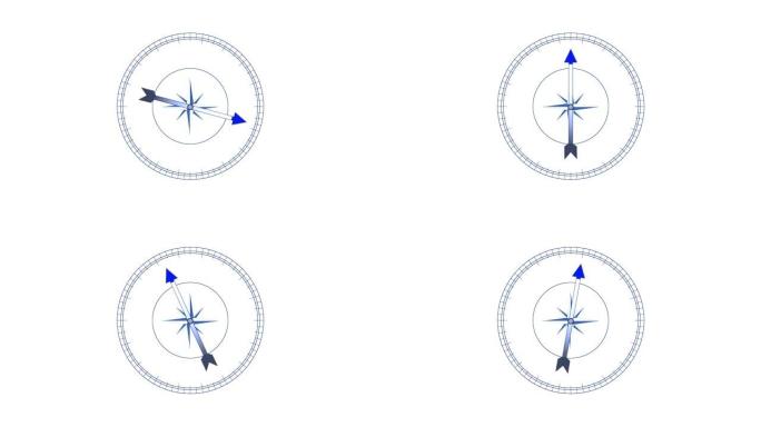 罗盘箭头