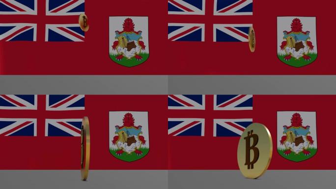 比特币在百慕大之旗前反弹旋转