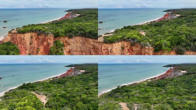 巴西东北部若昂·佩索阿附近孔德市的坦巴巴海滩