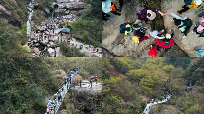 23年4月浙江宁波著名徒步线路栲栳山4K