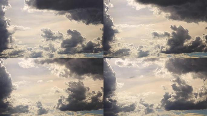 4K: 美丽的云景，时间流逝