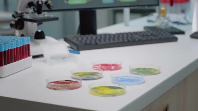 实验室含有机物的微生物学培养皿
