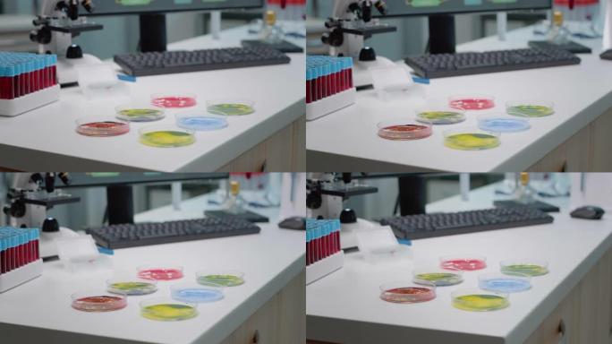 实验室含有机物的微生物学培养皿