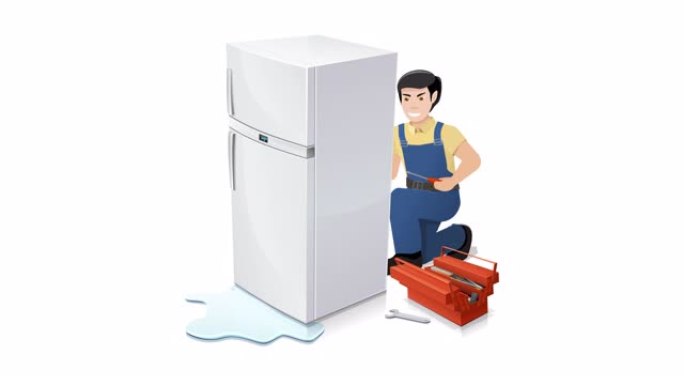 冰箱的家庭维修 (循环)