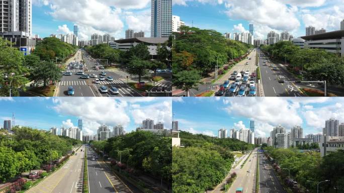 深圳福田城区道路