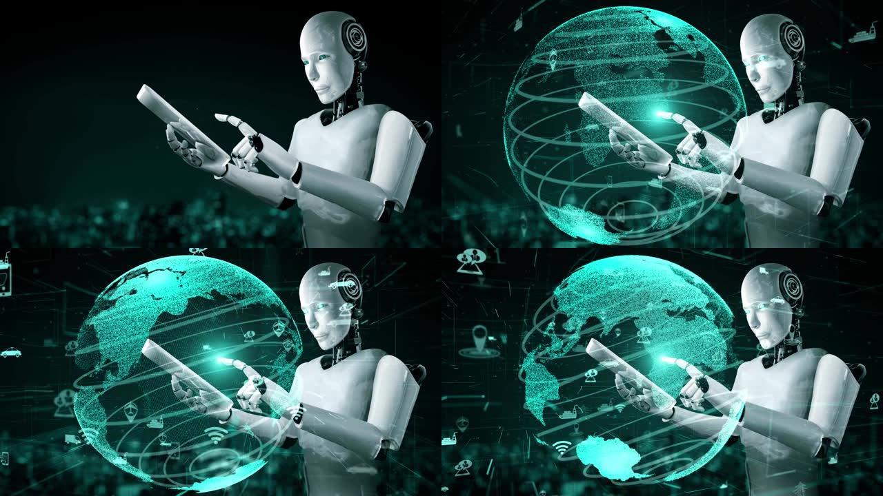 未来机器人人工智能huminoid AI交通分析