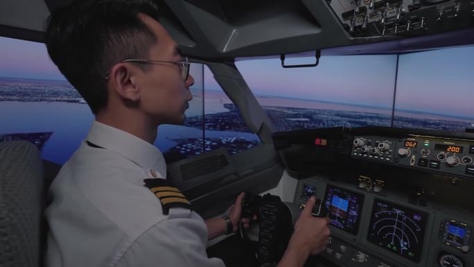驾驶飞机模拟