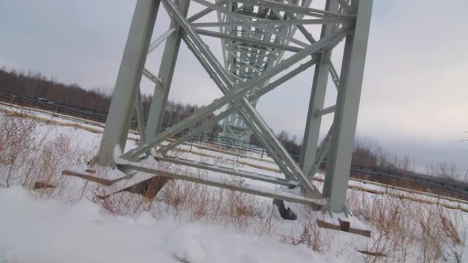 雪域管道施工金属塔支撑