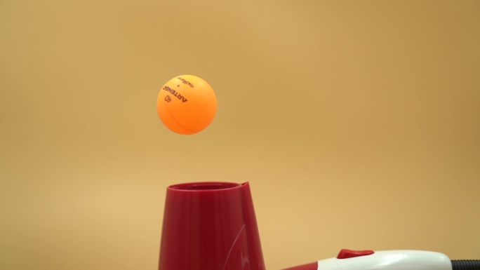 原创科学实验-悬浮的乒乓球