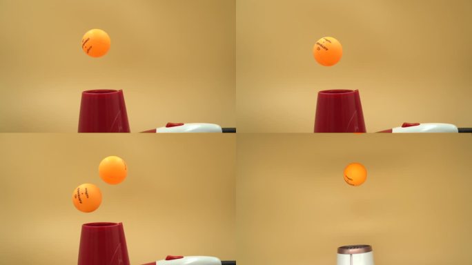 原创科学实验-悬浮的乒乓球