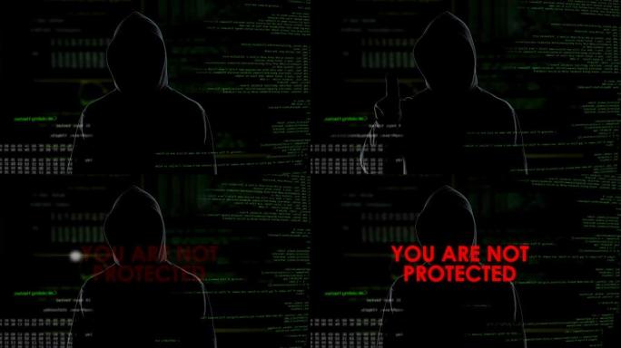 网络安全隐私问题，个人信息需要保护，黑客攻击