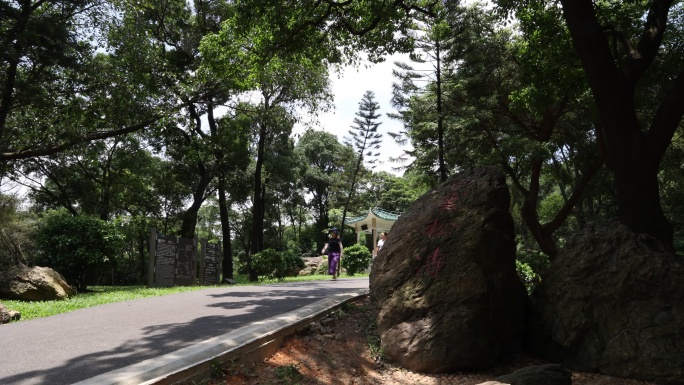 广东省广州白云山景点白云松涛粤韵羊城八景
