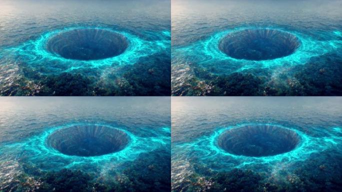 海洋中的蓝洞