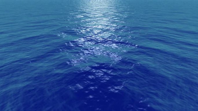 海浪循环日间3D动画