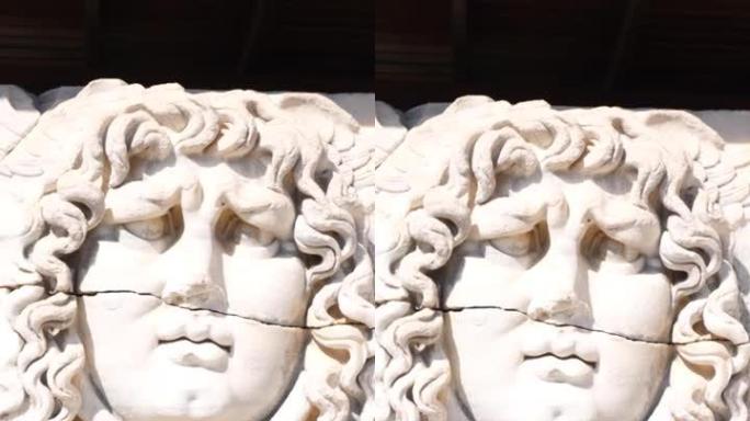 迪迪姆·阿波隆神庙的美杜莎浮雕