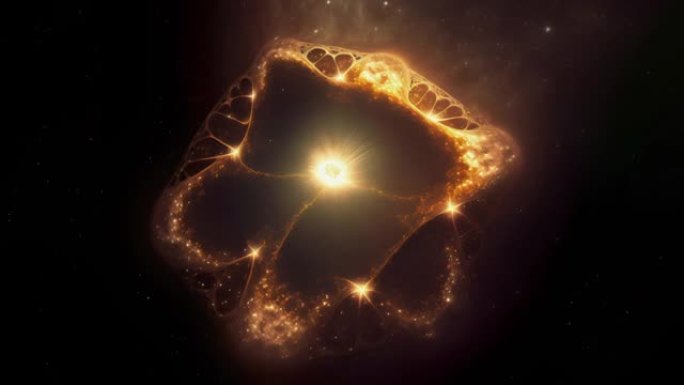 释放引力:超大质量黑洞具有前所未有的能量，扭曲了无缝循环的空间和时间结构
